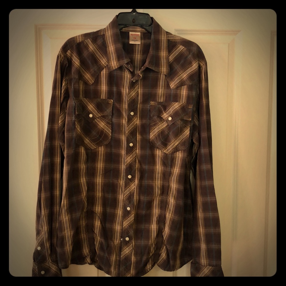 Men’s True Religion western shirt